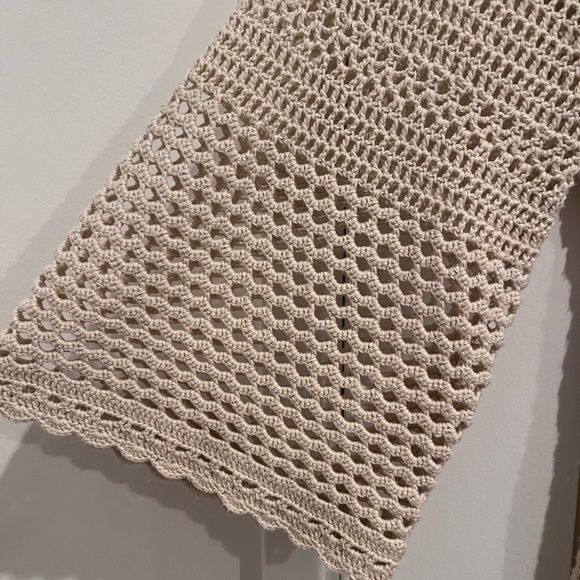 Vintage Crochet sweater cover up - Picture 4 of 6